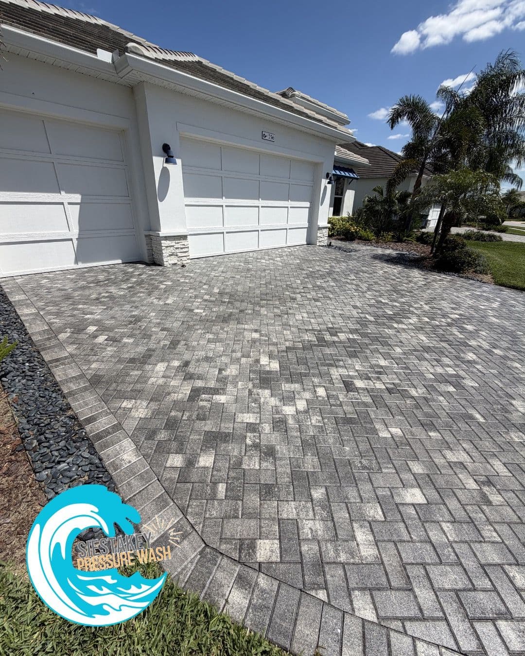 Gallery photos for High-Shine Paver Sealing Done Right in Lakewood Ranch: Image #1