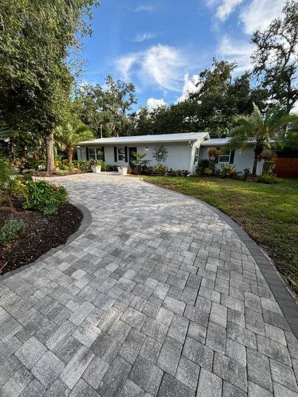 Driveway Makeover with Expert Pressure Washing image