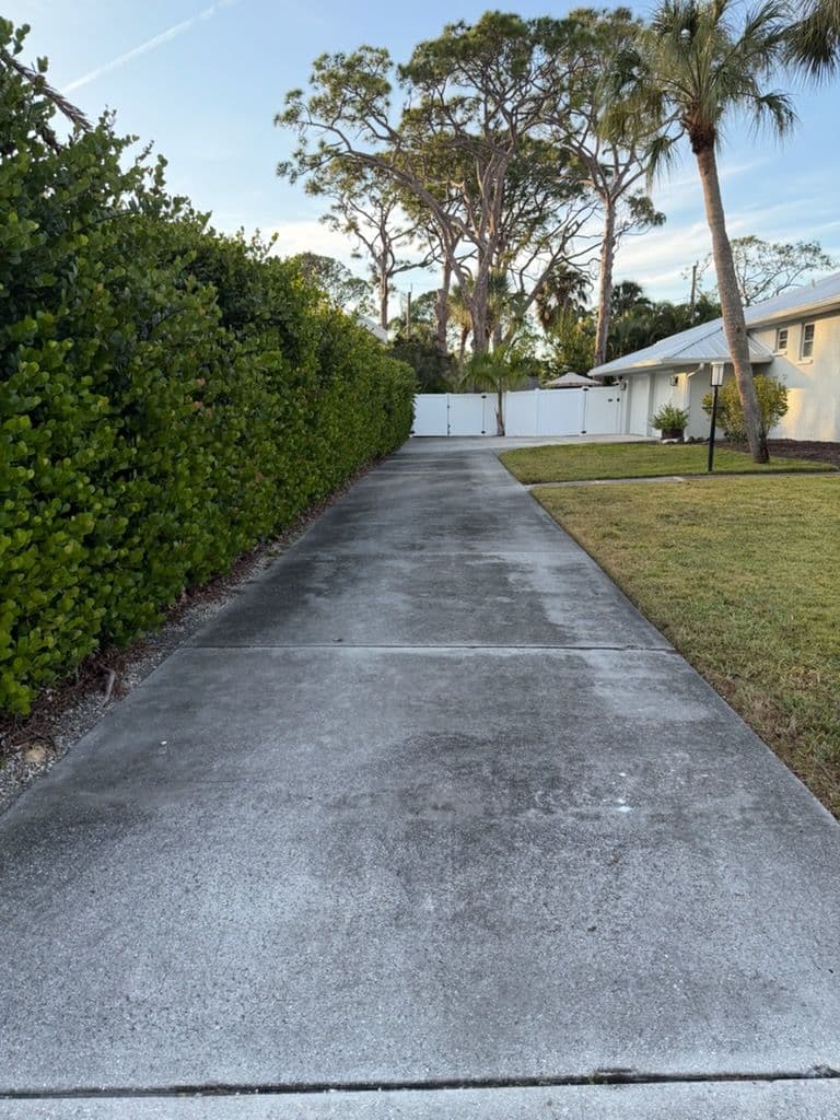 Gallery photos for Driveway Transformation with Precision Pressure Washing: Image #1