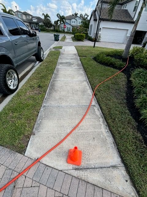 Gallery photos for Renewed Sidewalks with Professional Pressure Washing: Image #2